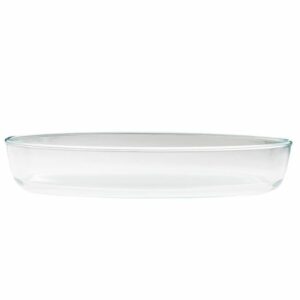 Estia Ταψί Crystal Γυάλινο Πυρίμαχο Οβάλ 40x27x7cm 4lt 01-10645 - Image 2