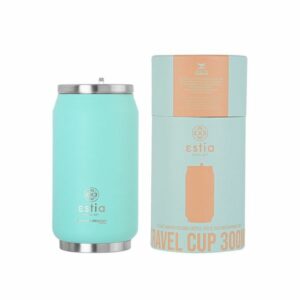Estia Θερμός - Κούπα Travel Cup Save The Aegean 300ml Bermuda Green 01-16708