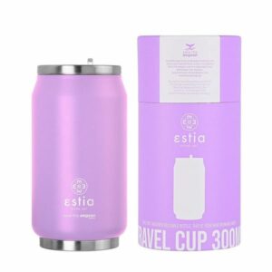 Estia Θερμός - Κούπα Travel Cup Save The Aegean 300ml Lavender Purple 01-16715