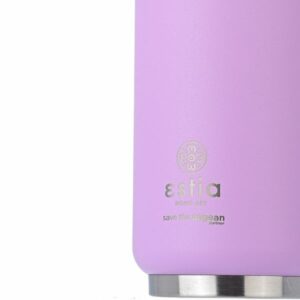 Estia Θερμός - Κούπα Travel Cup Save The Aegean 300ml Lavender Purple 01-16715 - Image 3