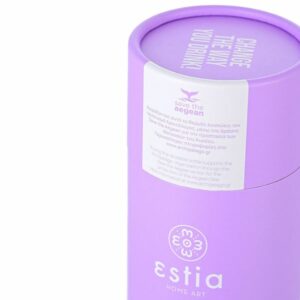 Estia Θερμός - Κούπα Travel Cup Save The Aegean 300ml Lavender Purple 01-16715 - Image 6
