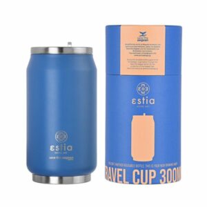 Estia Θερμός - Κούπα Travel Cup Save The Aegean 300ml Denim Blue 01-16838