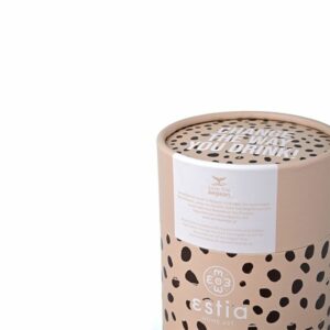 Estia Θερμός Coffee Mug Save The Aegean 350ml Leopard Taupe 01-16852 - Image 4