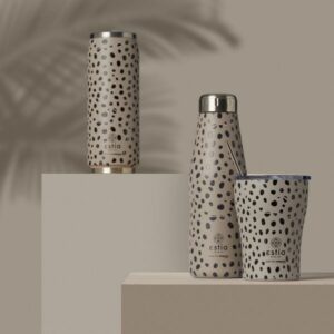 Estia Θερμός Coffee Mug Save The Aegean 350ml Leopard Taupe 01-16852 - Image 8