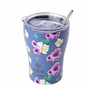 Estia Θερμός Coffee Mug Save The Aegean 350ml Garden Blue 01-16883 - Image 2