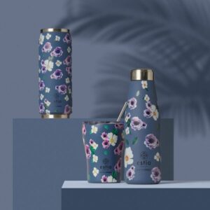 Estia Θερμός Coffee Mug Save The Aegean 350ml Garden Blue 01-16883 - Image 8