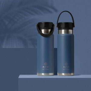 Estia Θερμός Παγούρι Travel Chug Save The Aegean 500ml Denim Blue 01-17774 - Image 8