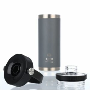 Estia Θερμός Παγούρι Travel Chug Save The Aegean 500ml Fjord Grey 01-17798 - Image 7