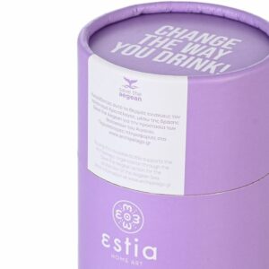 Estia Θερμός Παγούρι Travel Chug Save The Aegean 750ml Lavender Purple 01-17866 - Image 8