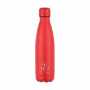 Estia Θερμός Παγούρι Travel Flask Save The Aegean 500ml Scarlet Red 01-18054 - Image 2