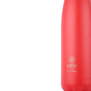 Estia Θερμός Παγούρι Travel Flask Save The Aegean 500ml Scarlet Red 01-18054 - Image 5