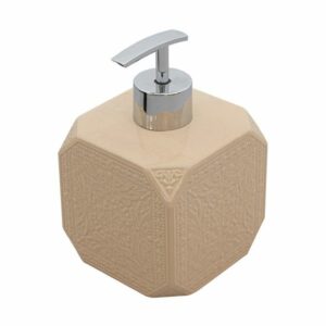 Estia Αντλία Σαπουνιού Feng Shui Πήλινη 8x8x14cm 460ml Μπεζ 02-11451