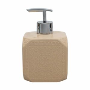 Estia Αντλία Σαπουνιού Feng Shui Πήλινη 8x8x14cm 460ml Μπεζ 02-11451 - Image 2