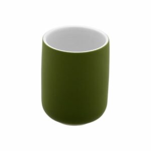 Estia Ποτηράκι Μπάνιου Olive Series Πήλινο 7.5x7.5x9.7cm Λαδί 02-14841 - Image 2