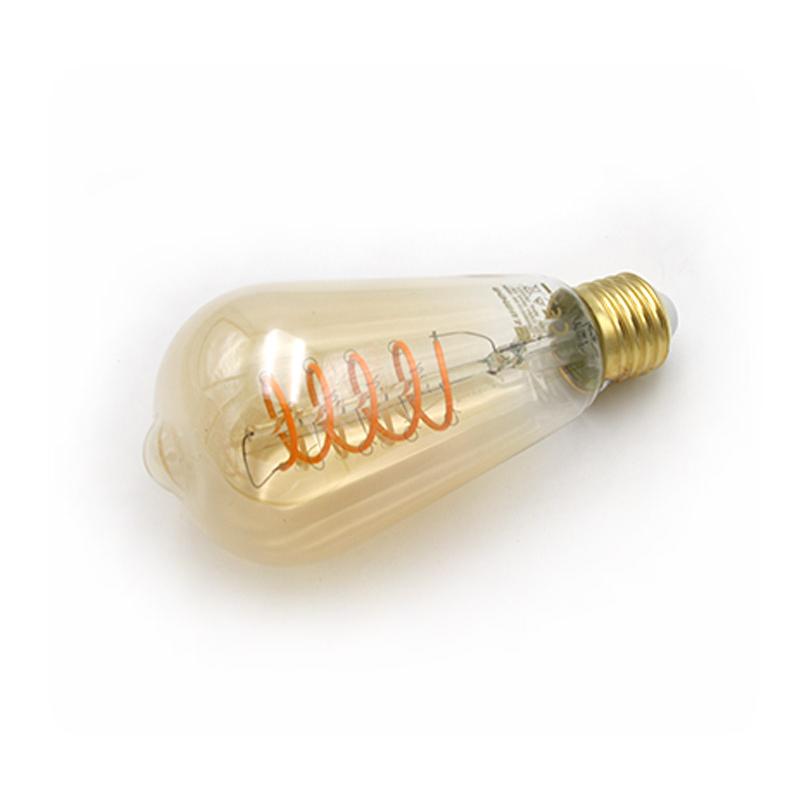 Adeleq LED ΛΑΜΠΑ COG SPIRAL ΑΒΟΚΑΝΤΟ ST64 Ε27 6W ΝΤΙΜ. ΜΕΛΙ 1800Κ 13-2764960019 Adeleq LED ΛΑΜΠΑ COG SPIRAL ΑΒΟΚΑΝΤΟ ST64 Ε27 6W ΝΤΙΜ. ΜΕΛΙ 1800Κ 13-2764960019
