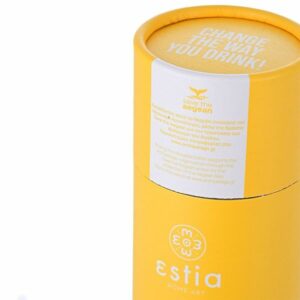 Estia Θερμός Travel Cup Save The Aegean 500ml Pineapple Yellow 01-10324 - Image 6