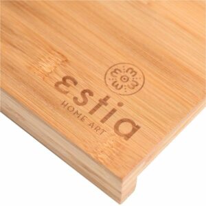 Estia Επιφάνεια Κοπής Bamboo Essentials Γωνιακή 48x38cm 01-14537 - Image 3