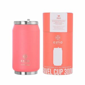 Estia Θερμός - Κούπα Travel Cup Save The Aegean 300ml Fusion Coral 01-16692