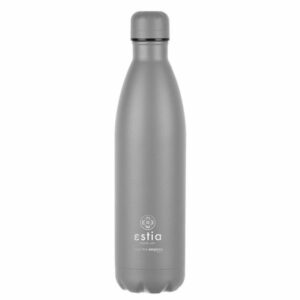 Estia Θερμός Παγούρι Flask Lite Save The Aegean 750ml Fjord Grey 01-18214