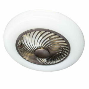 Lineme Ανεμιστήρας Οροφής Φ55cm DC45w Με Φως LED 35w Και Τηλεχειριστήριο Cierzo Καφέ 02-00179 - Image 2