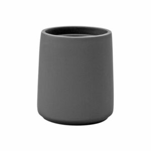 Estia Ποτηράκι Μπάνιου Cement 7.9x7.9x9.2cm Γκρι 02-6860