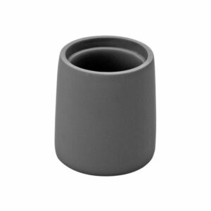 Estia Ποτηράκι Μπάνιου Cement 7.9x7.9x9.2cm Γκρι 02-6860 - Image 2