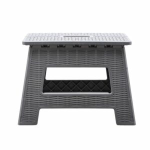Estia Σκαλάκι - Σκαμπώ Πτυσσόμενο Πλαστικό 29x22x22cm Γκρι 04-14933 - Image 2