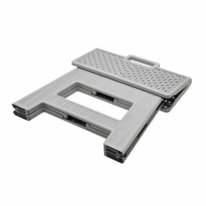 Estia Σκαλάκι - Σκαμπώ Πτυσσόμενο Πλαστικό 29x22x22cm Γκρι 04-14933 - Image 3