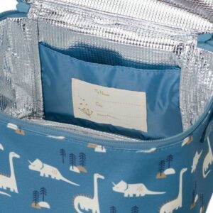 Fresk Ισοθερμική Τσάντα Φαγητού Μεγάλη 15x23x18cm Από Ανακυκλωμένα Μπουκάλια PET - Dino FR-FB910-10 - Image 3