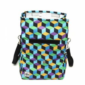 LunchBags Ισοθερμική Τσάντα Φαγητού 21x16x24cm Pixel LB0962 - Image 4