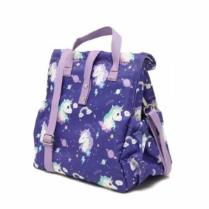 LunchBags Ισοθερμική Τσάντα Φαγητού 21x16x24cm Purple Unicorn LB0979 - Image 3