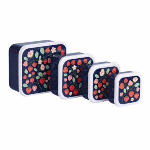 A Little Lovely Company Δοχείο Φαγητού Lunch Box Strawberries SBSEST60 - Image 3