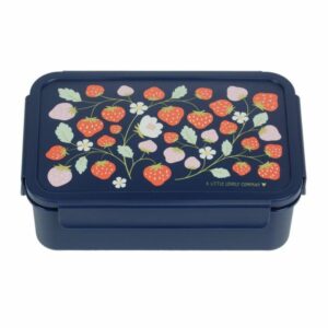 A Little Lovely Company Δοχείο Φαγητού Bento Lunch Box - Strawberries SBSTBU55