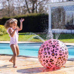 Swim Essentials Φουσκωτή Μπάλα Με Ψεκαστήρα - Leopard SWE-2020SE116