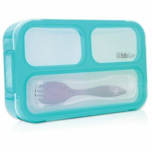 Bbluv Δοχείο Φαγητού Με Κουτάλι Bento Box – Aqua B0123-A