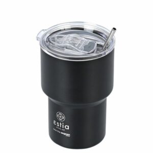 Estia Θερμός Ποτήρι – Κούπα Για Καφέ Mug Lite Save The Aegean 400ml Midnight Black 01-18443 - Image 2