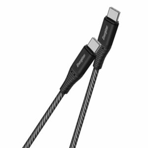 Energizer Καλώδιο Σύνδεσης USB-C Σε USB-C 2m 100W Braided Μαύρο C541CKBK - Image 2