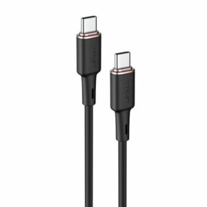 Acefast Καλώδιο Σύνδεσης USB-C Σε USB-C 1.2m 3A 60W Μαύρο C2-03