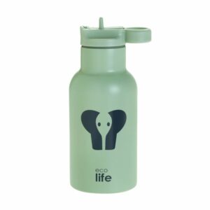 Ecolife Θερμός Παγούρι Παιδικός Kids Thermos 350ml Elephant 33-BO-2015