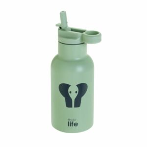 Ecolife Θερμός Παγούρι Παιδικός Kids Thermos 350ml Elephant 33-BO-2015 - Image 2