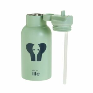 Ecolife Θερμός Παγούρι Παιδικός Kids Thermos 350ml Elephant 33-BO-2015 - Image 3
