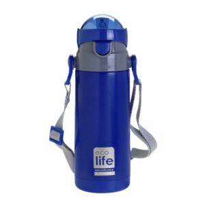 Ecolife Θερμός Παιδικός Kids Thermos 400ml Navy Blue 33-BO-2989