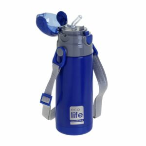 Ecolife Θερμός Παιδικός Kids Thermos 400ml Navy Blue 33-BO-2989 - Image 2