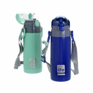 Ecolife Θερμός Παιδικός Kids Thermos 400ml Navy Blue 33-BO-2989 - Image 3