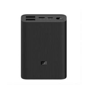Xiaomi Mi Power Bank 3 Ultra Compact 10000mAh Με Two-Way Fast Charging 2 Εξόδους USB-A Και 1 USB-C Μαύρο PB1022ZM