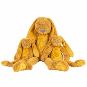 Babyono Λούτρινο Happy Horse 28εκ. Κουνέλι Richie Tiny Ochre HPH-133014 - Image 2