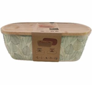 Lalos Ψωμιέρα Μπαμπού 27x21x14cm Σε Ποικιλία Σχεδίων 2023-12