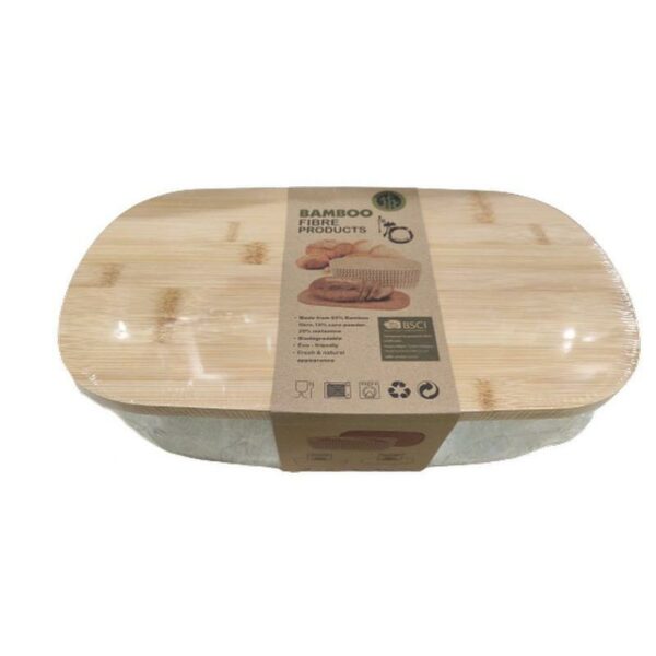 Lalos Ψωμιέρα Μπαμπού 27x21x14cm Σε Ποικιλία Σχεδίων 2023-12 - Image 3