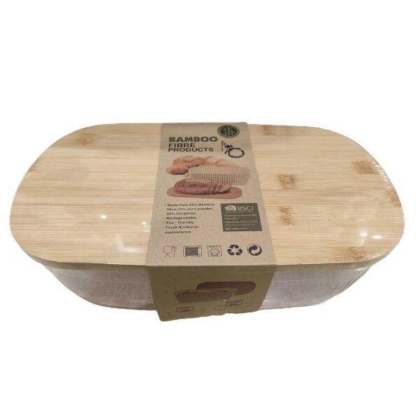 Lalos Ψωμιέρα Μπαμπού 27x21x14cm Σε Ποικιλία Σχεδίων 2023-14 - Image 3