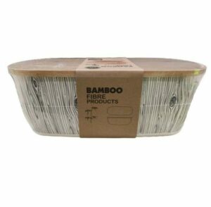 Lalos Ψωμιέρα Μπαμπού 27x21x14cm Σε Ποικιλία Σχεδίων 2023-15